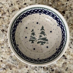Polish Pottery Serving Bowl